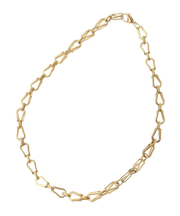 GARAGE OF GOOD CLOTHING「STAINLESSクリップチェーンネックレス」|ネックレス|Gold