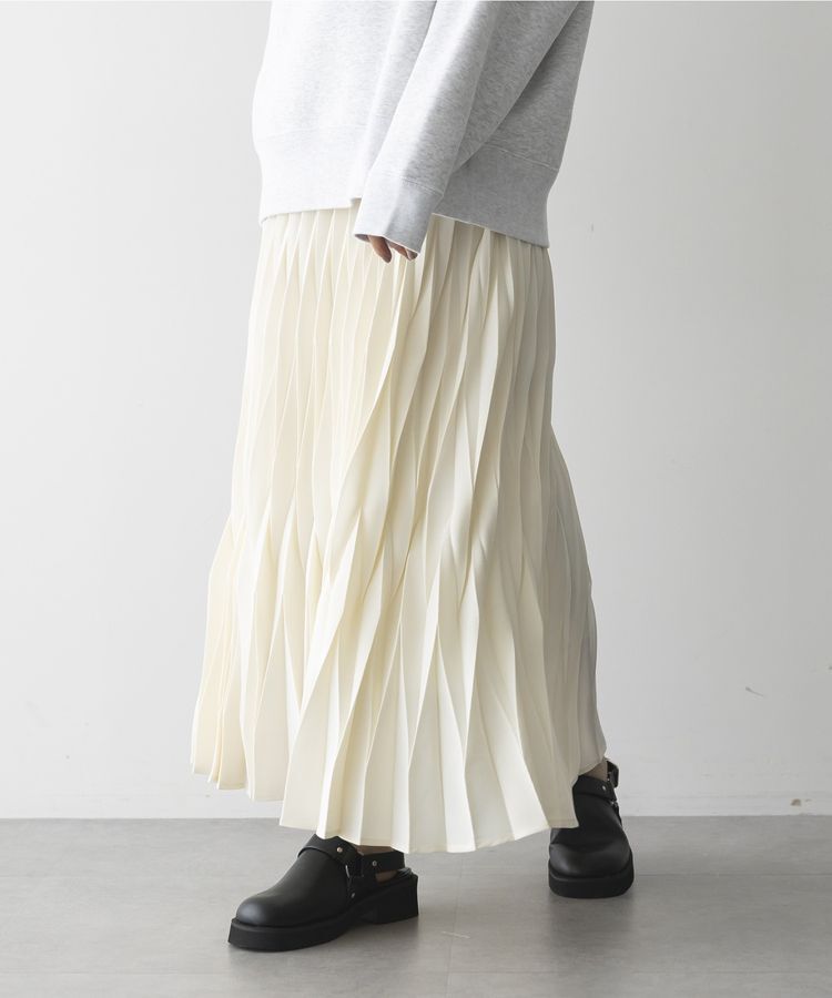 GARAGE OF GOOD CLOTHING「デシン変形プリーツスカート」|スカート|