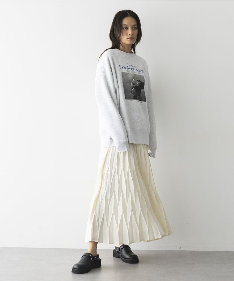 GARAGE OF GOOD CLOTHING「デシン変形プリーツスカート」|スカート|