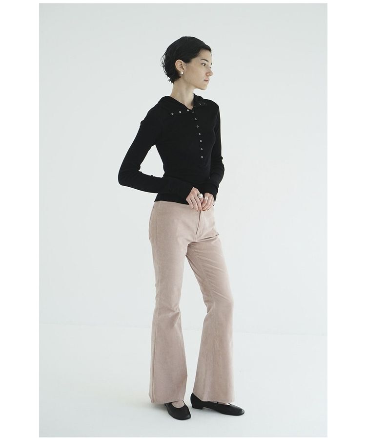 GARAGE OF GOOD CLOTHING「【CLANE】WOOL RIB HOODED TIGHT TOPS」|Tシャツ・カットソー|