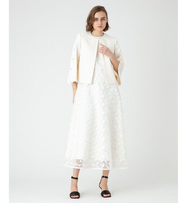 LOULOU WILLOUGHBY「《ドラマ着用》【LOULOU WILLOUGHBY】ダブルクロスリボンジャケット」|その他|