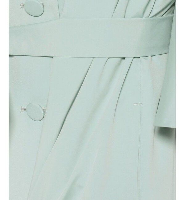 LOULOU WILLOUGHBY「【LOULOU WILLOUGHBY】フリルスリーブタフタコート」|ダッフルコート|