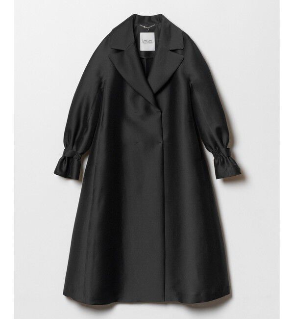 LOULOU WILLOUGHBY「【LOULOU WILLOUGHBY】シルキーダブルクロスドレスコート」|その他|