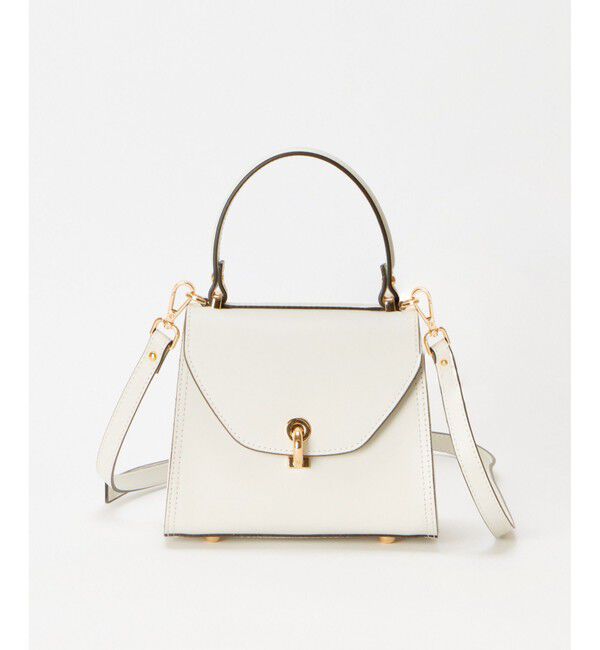 allureville「【GIANNI NOTARO per allureville】トップハンドルミニバッグ」|ショルダー・メッセンジャー|