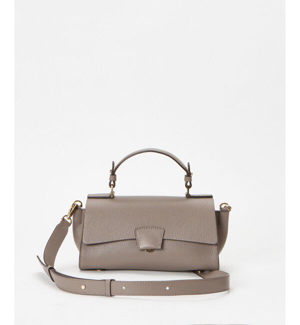 allureville「2WAYハンドルバッグ」|ショルダー・メッセンジャー|チャコールグレー