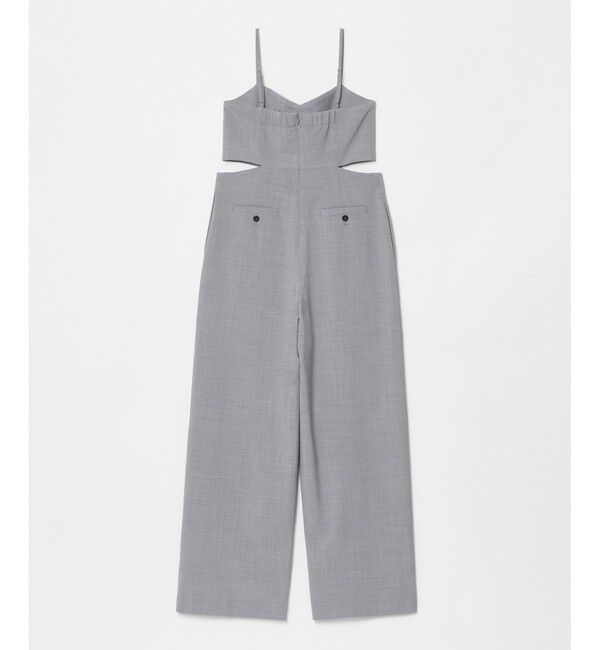 allureville「ストレッチトロサロペットパンツ」|オールインワン|