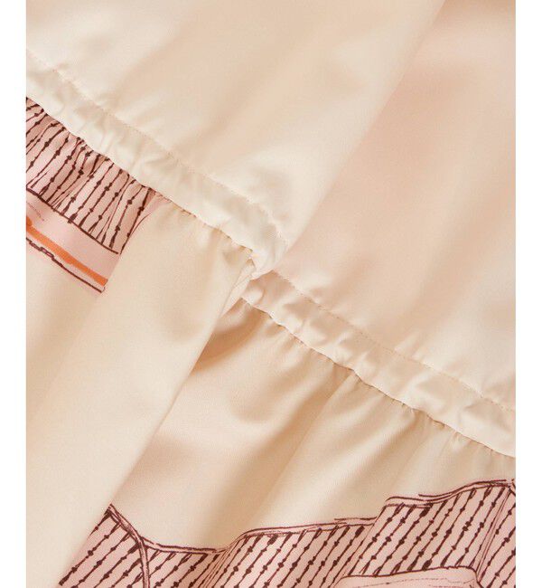 LOULOU WILLOUGHBY「【LOULOU WILLOUGHBY】カテドラルプリントワンピース」|ワンピース|