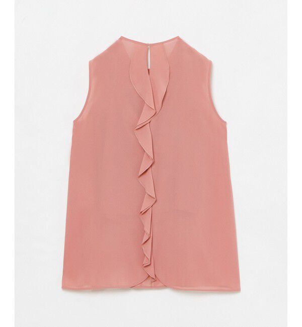 LOULOU WILLOUGHBY「【LOULOU WILLOUGHBY】シフォンラッフルブラウス」|シャツ・ブラウス|