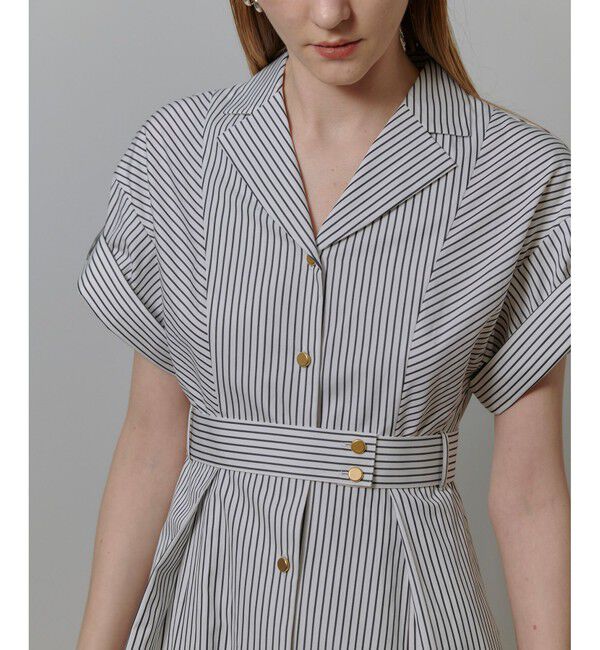 allureville「ストライプドレス」|ワンピース|