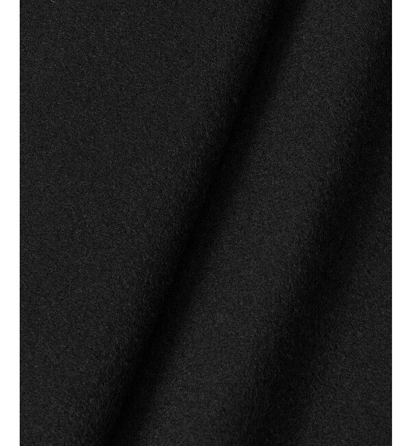 LOULOU WILLOUGHBY「【LOULOU WILLOUGHBY】ビーバーケープジャケット」|ノーカラージャケット|