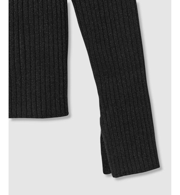 LOULOU WILLOUGHBY「【LOULOU WILLOUGHBY】LAME RIBプルオーバー」|ニット・セーター|