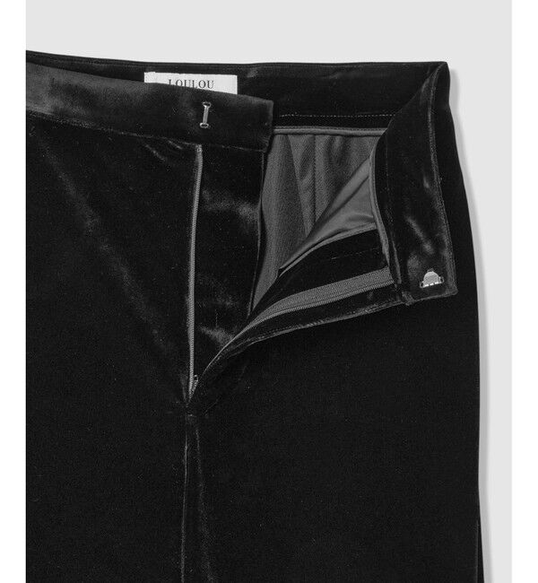 LOULOU WILLOUGHBY「【LOULOU WILLOUGHBY】トリアセベロアパンツ」|チノ|