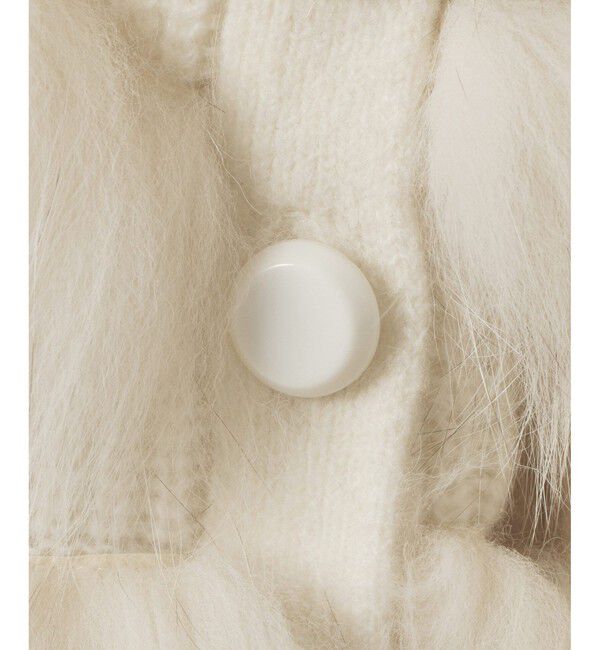 LOULOU WILLOUGHBY「【LOULOU WILLOUGHBY】フォックスファートリミングプルオーバー」|ニット・セーター|