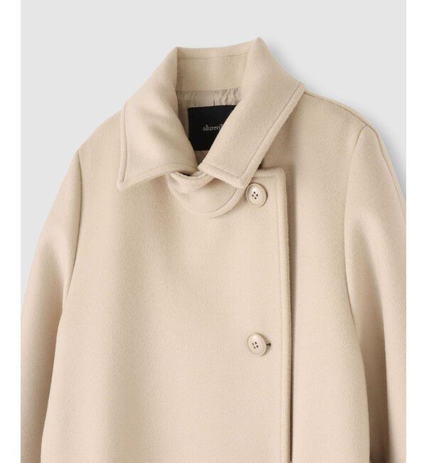 allureville「スプリットラグランロングコート」|ダッフルコート|