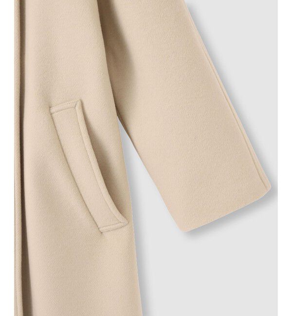 allureville「スプリットラグランロングコート」|ダッフルコート|