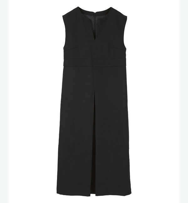 ur's「キーネックフロントタックジャンパースカート」|ワンピース|