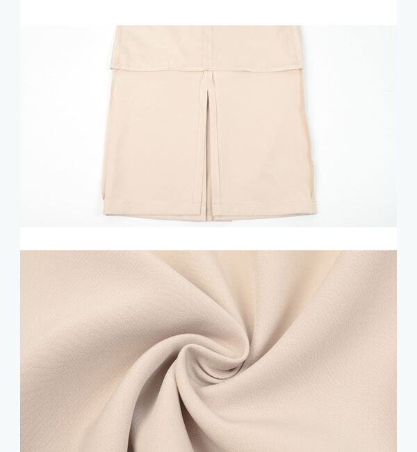 ur's「キーネックフロントタックジャンパースカート」|ワンピース|