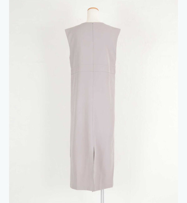 ur's「キーネックフロントタックジャンパースカート」|ワンピース|