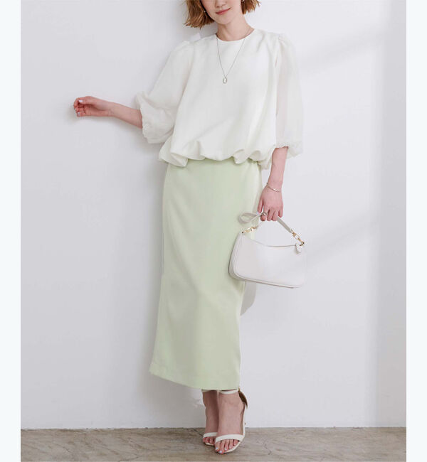 ur's「【星玲奈さんコラボアイテム】ハイウエストタイトスカート」|スカート|