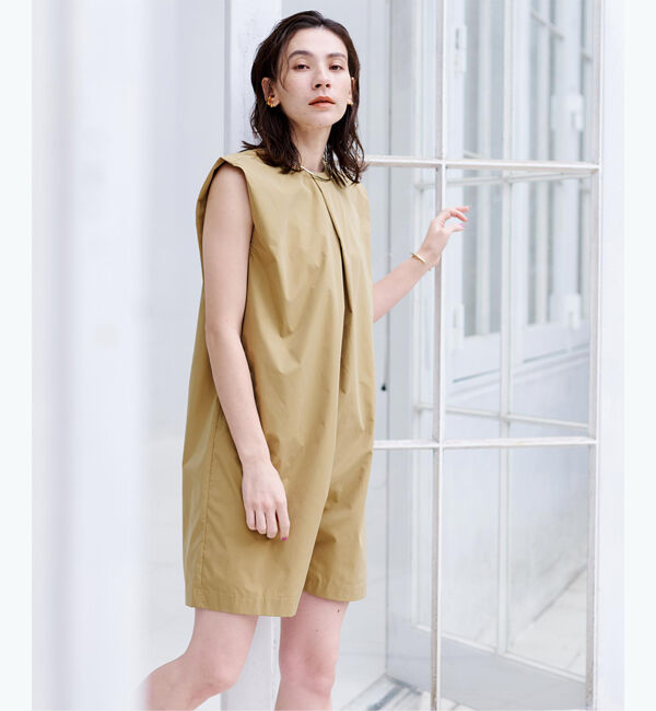 ur's「ストレートラインオールインワン/ラッシュガード」|オールインワン|ベージュ