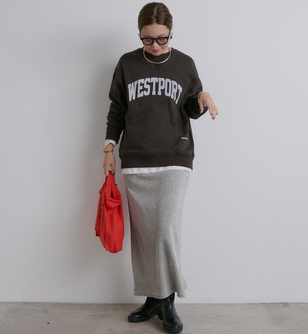  「【低身長・高身長対応】ストレッチコールスカート」|スカート|