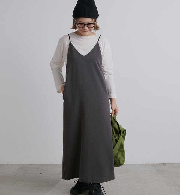  「【＠noricorico102企画】ナローキャミワンピース」|ワンピース|