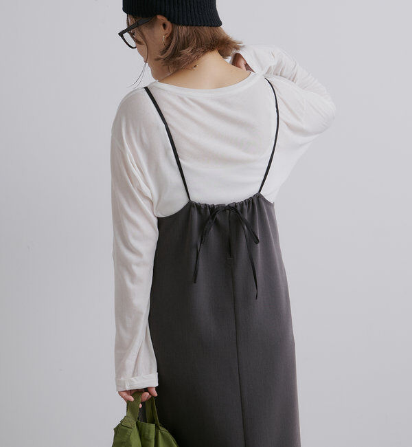  「【＠noricorico102企画】ナローキャミワンピース」|ワンピース|