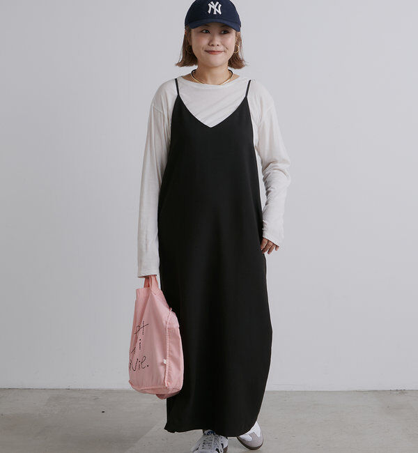  「【＠noricorico102企画】ナローキャミワンピース」|ワンピース|