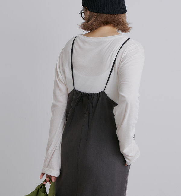  「【＠noricorico102企画】ナローキャミワンピース」|ワンピース|