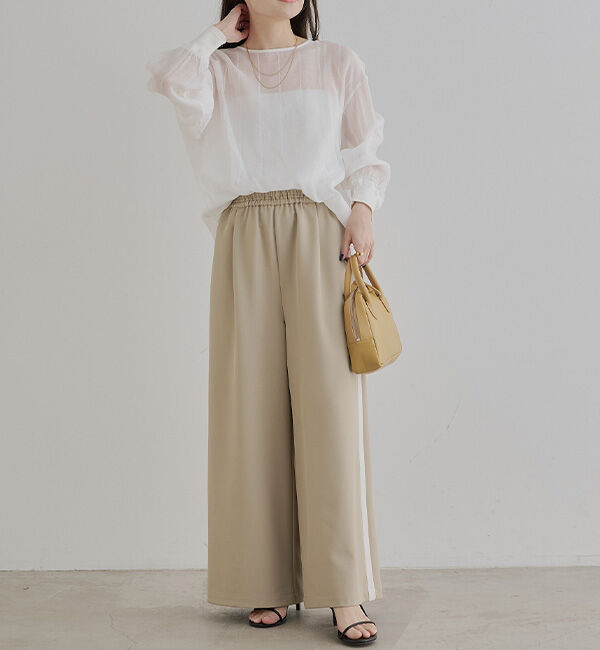  「【新色登場】レイヤードプルオーバーブラウス」|プルオーバー|