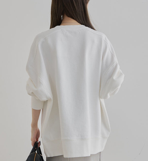  「【WEB限定カラーあり】シンプル裏毛スウェットプルオーバー」|スウェット・ジャージ|