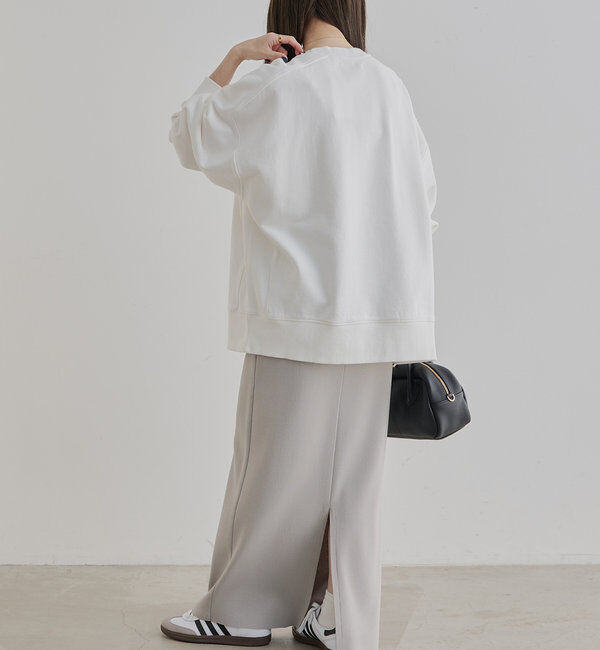  「【WEB限定カラーあり】シンプル裏毛スウェットプルオーバー」|スウェット・ジャージ|