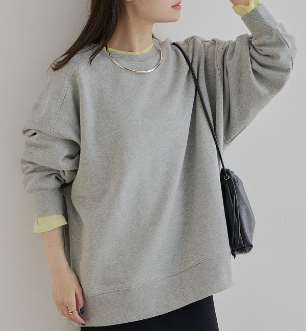 「【WEB限定カラーあり】シンプル裏毛スウェットプルオーバー」|スウェット・ジャージ|