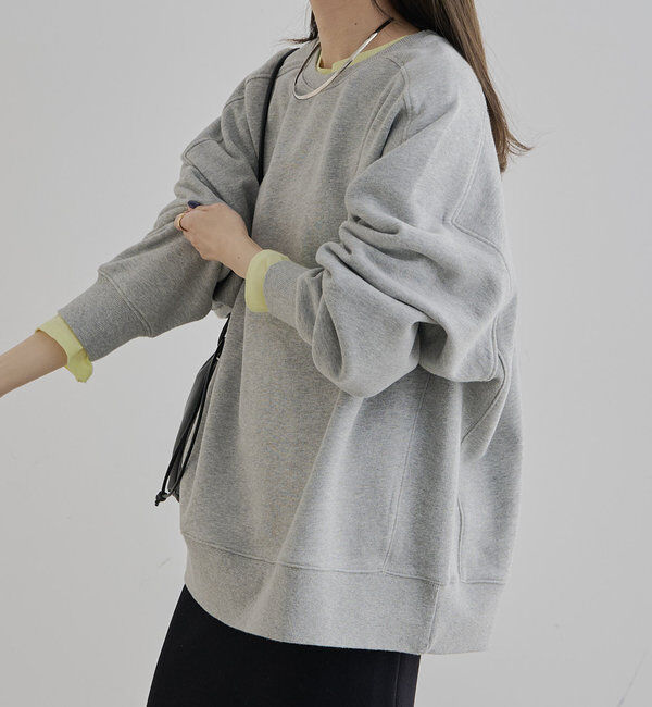  「【WEB限定カラーあり】シンプル裏毛スウェットプルオーバー」|スウェット・ジャージ|