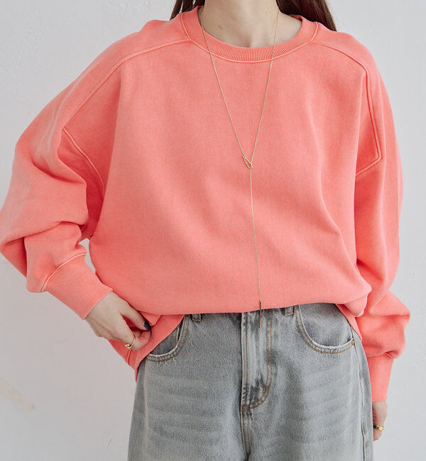  「【WEB限定カラーあり】シンプル裏毛スウェットプルオーバー」|スウェット・ジャージ|