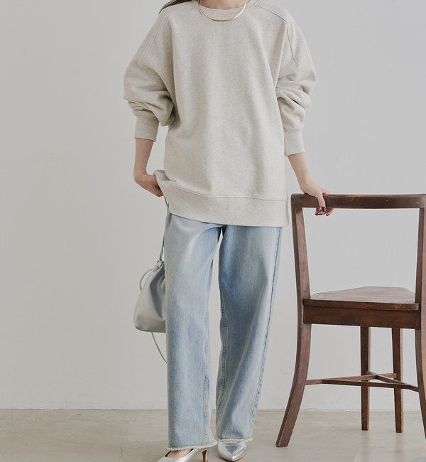  「【WEB限定カラーあり】シンプル裏毛スウェットプルオーバー」|スウェット・ジャージ|