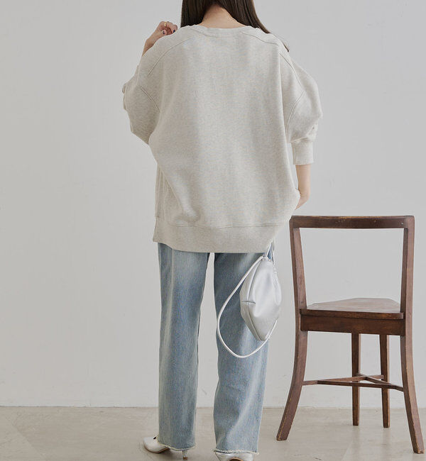  「【WEB限定カラーあり】シンプル裏毛スウェットプルオーバー」|スウェット・ジャージ|