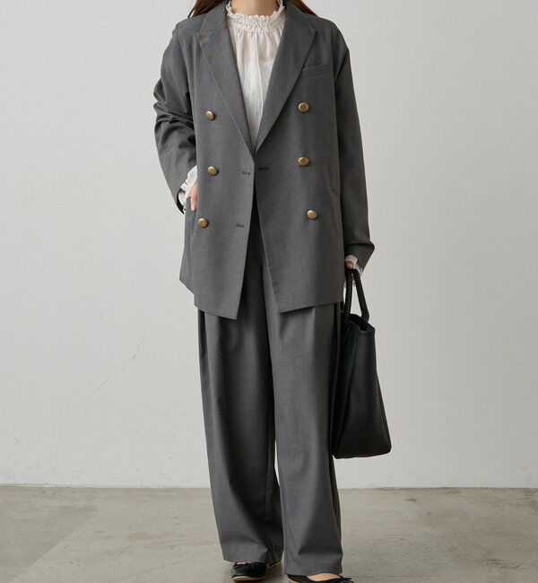  「TRダブルデザインテーラードジャケット」|テーラードジャケット|