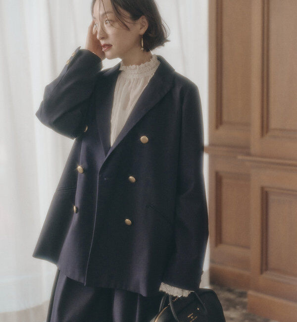  「TRダブルデザインテーラードジャケット」|テーラードジャケット|