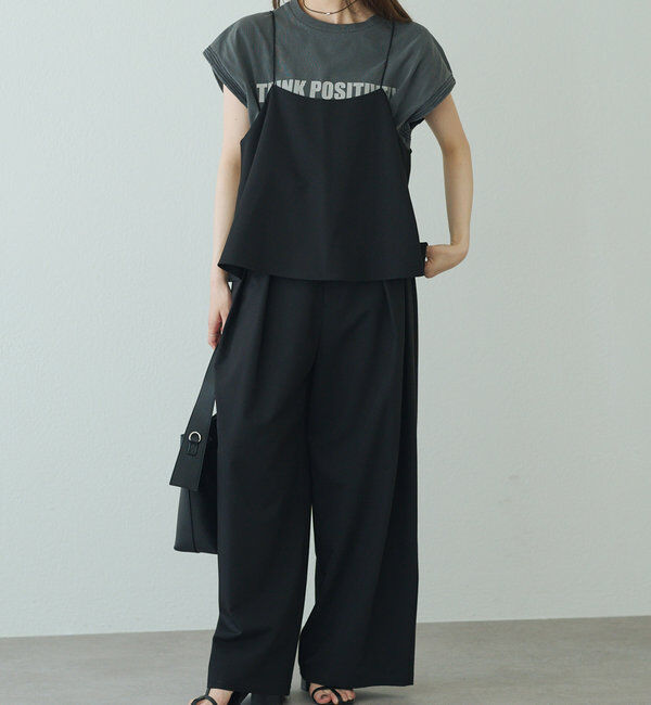  「【SET ITEM】TRビスチェ+パンツセット」|その他|ブラック
