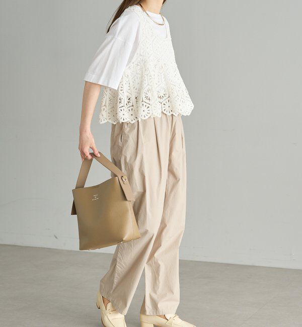  「カギ針編み風ビスチェ」|ニット・セーター|