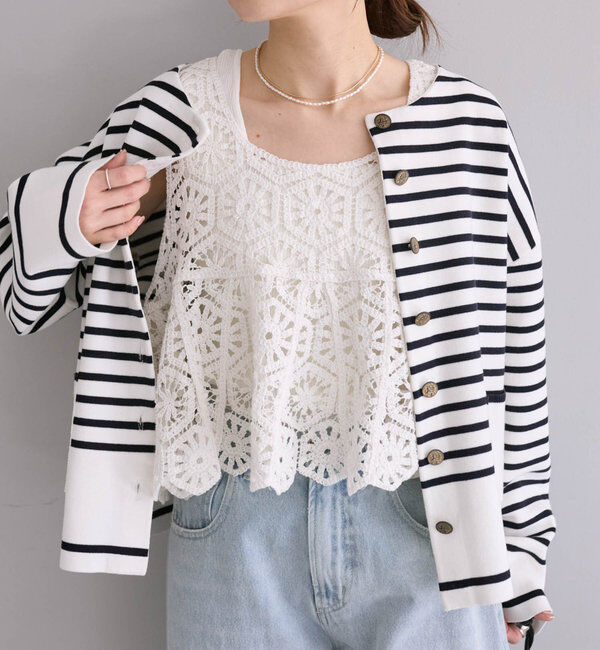  「カギ針編み風ビスチェ」|ニット・セーター|