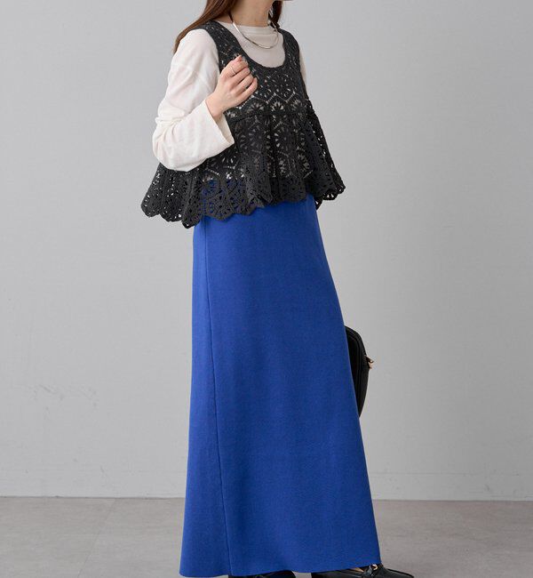  「カギ針編み風ビスチェ」|ニット・セーター|