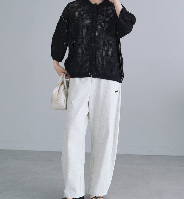  「【接触冷感+抗菌】カーブシルエットカットソーパンツ」|その他|