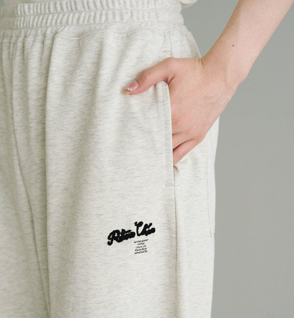  「【接触冷感+抗菌】カーブシルエットカットソーパンツ」|その他|