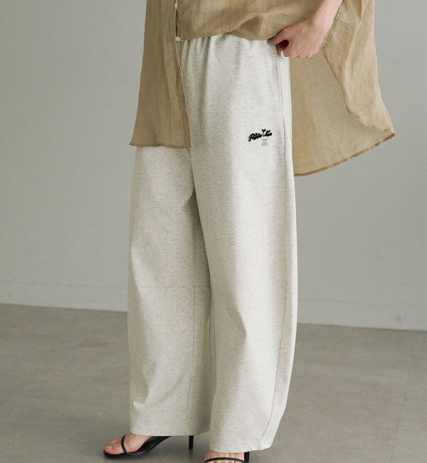  「【接触冷感+抗菌】カーブシルエットカットソーパンツ」|その他|