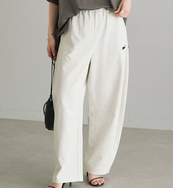  「【接触冷感+抗菌】カーブシルエットカットソーパンツ」|その他|