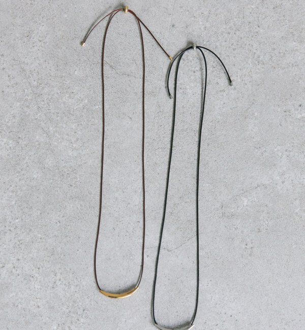  「メタルバーコードチョーカー」|ネックレス|シルバー