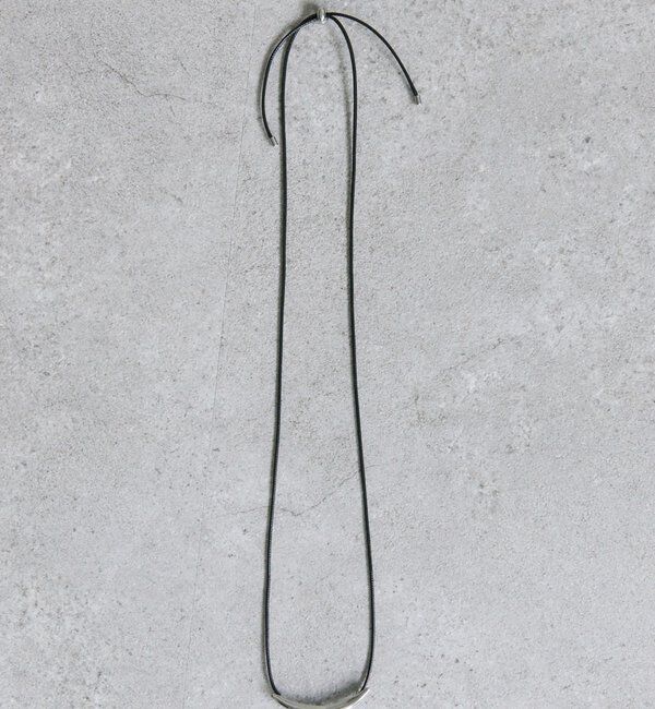  「メタルバーコードチョーカー」|ネックレス|