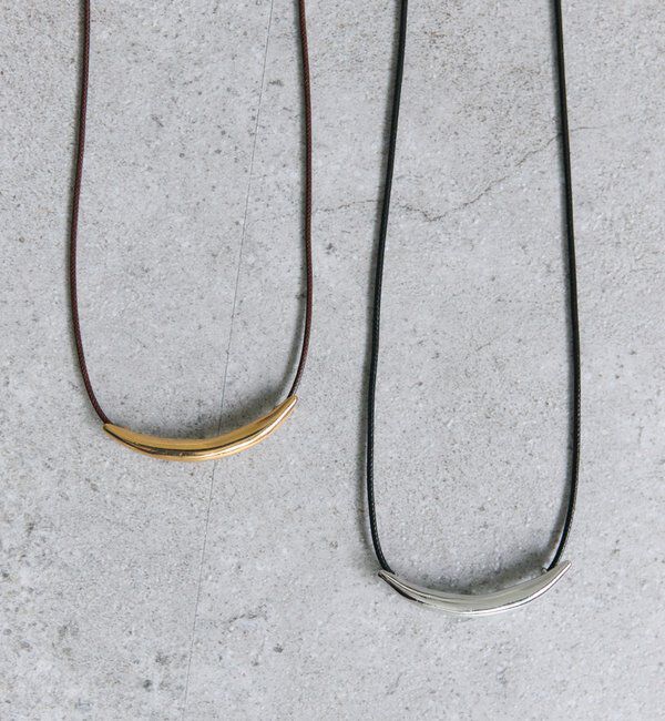  「メタルバーコードチョーカー」|ネックレス|